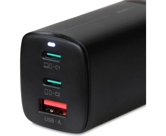 iBOX C-65 Black, GaN 65W universal charger