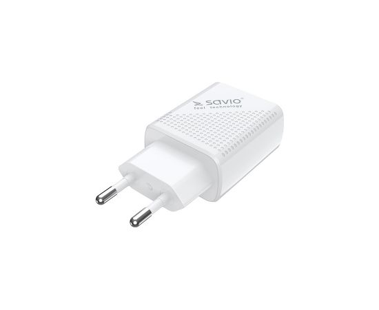 SAVIO LA-05 USB Type A & Type C Quick Charge Power Delivery 3.0 cable 1m Indoor