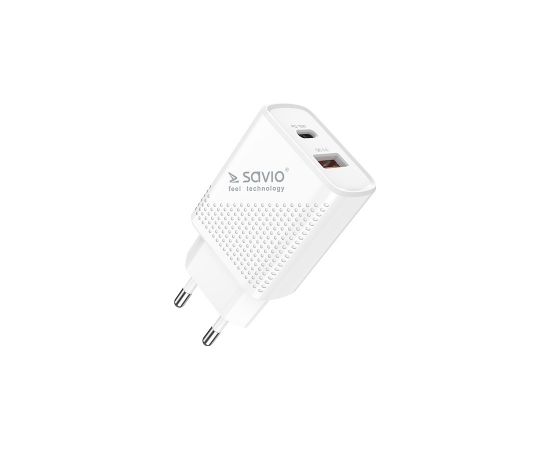 SAVIO LA-05 USB Type A & Type C Quick Charge Power Delivery 3.0 cable 1m Indoor