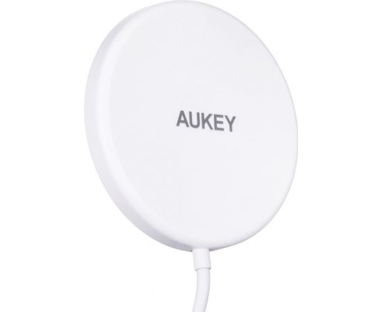 Aukey AUEKY Aircore Magnetic LC-A1 Wireless magnetic charger QI USB-C 15W White