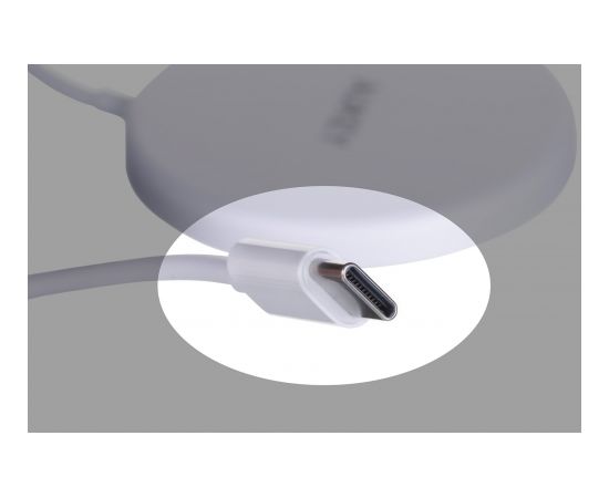 Aukey AUEKY Aircore Magnetic LC-A1 Wireless magnetic charger QI USB-C 15W White