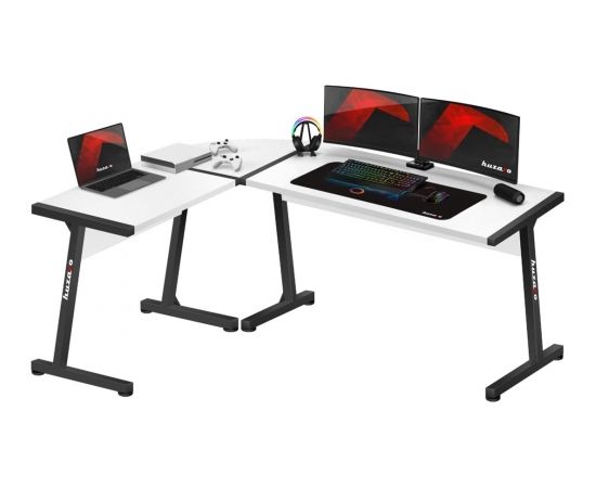 GAMING DESK HUZARO HERO 6.0 WHITE