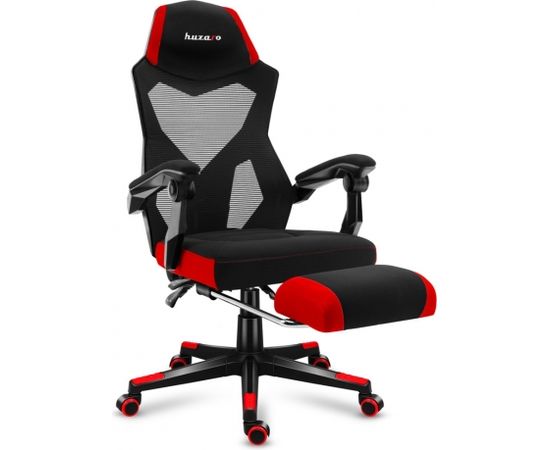 Huzaro Combat 3.0 Gaming armchair Mesh seat Black, Red Gaming krēsli