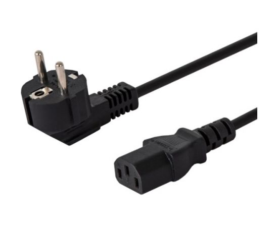 SAVIO CL-146 Power cable Schuko IEC C13, 3 m, Black