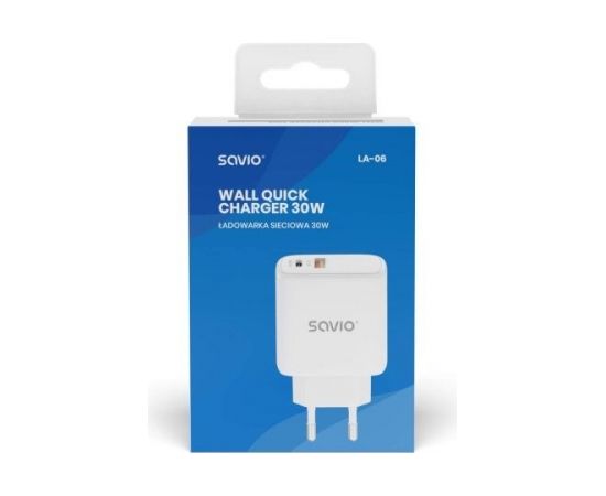 SAVIO LA-06 USB Type A & Type C Quick Charge Power Delivery 3.0 Indoor