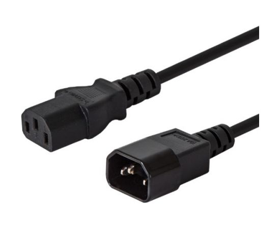 Savio CL-99 power cable Black 1.2 m C14 coupler C13 coupler