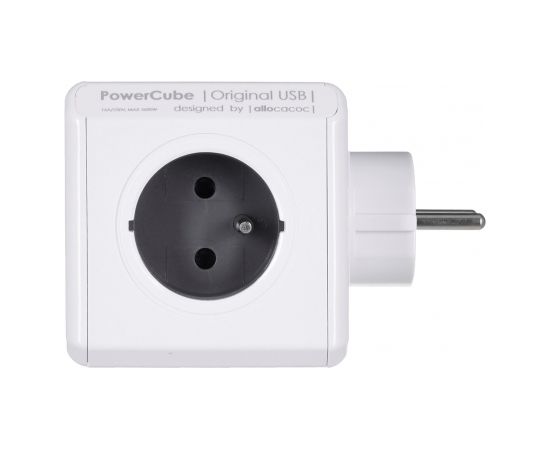 Allocacoc PowerCube Original USB Type E power extension 4 AC outlet(s) Indoor Grey