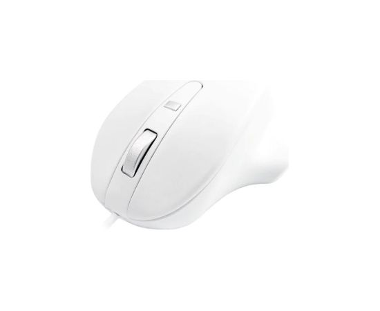 Matias ergonomic mouse Mac PBT USB-A (4 buttons ,wheel) White