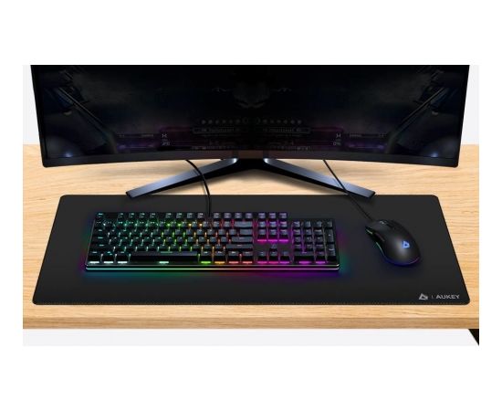 AUKEY KM-P2 mouse pad Gaming mouse pad Black