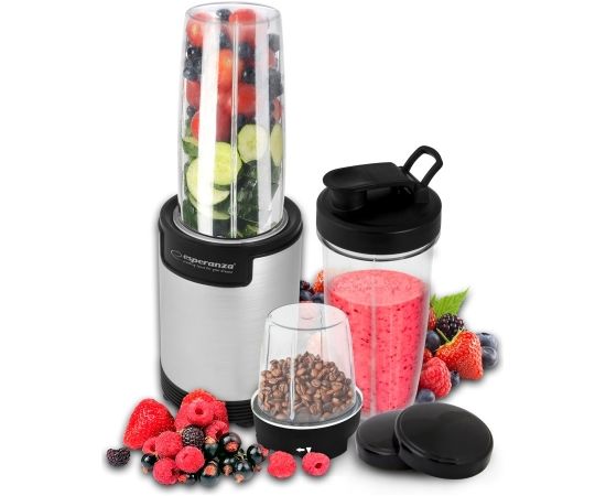 Esperanza EKM030 Nutri blender / Personal blender 9in1 900W Silver