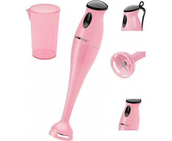 Clatronic SM 3577 0.5 L Immersion blender 180 W pink