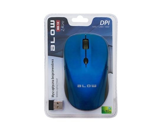 Wireless optical mouse BLOW MB-10 Blue