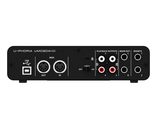 Behringer UMC204HD supplementary music equipment