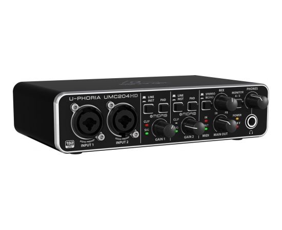 Behringer UMC204HD supplementary music equipment