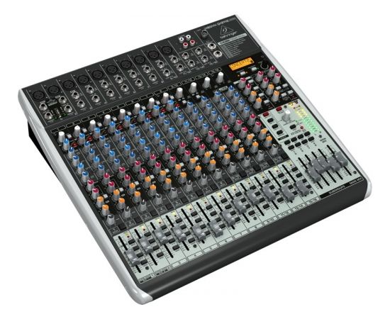 Behringer QX2442USB audio mixer 24 channels