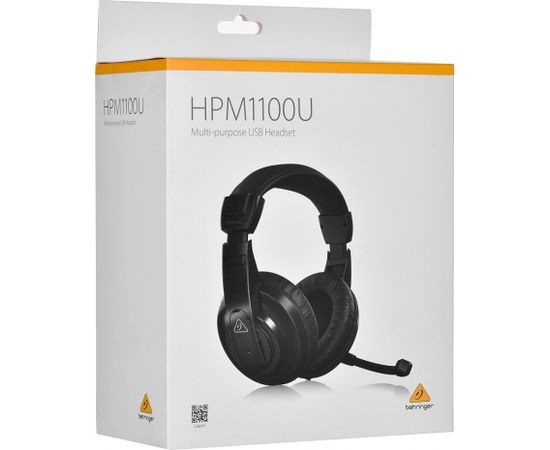 Behringer HPM1100 - closed headphones with microphone and USB connection