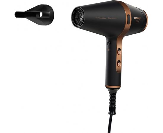 Concept VV6030 hair dryer 2200 W Black, Bronze