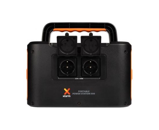 Xtorm Portable Power Station 500W 614Wh/192000 mAh (2x AC 500W, 1x USB-C PD 60W, 1x USB-A QC 3.0 18W, 2x USB-A , 12V car, 2x DC 5,5mm) Akumulatoru spēkstacijas