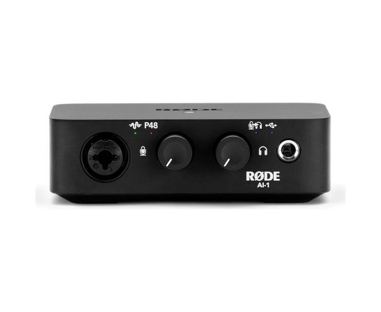 RODE AI-1 USB Audio interface A-A preamplifier 24 bit 96 kHz Black