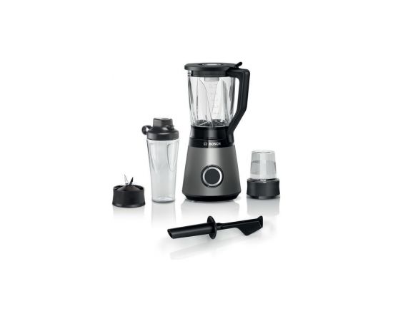 Bosch Serie 4 MMB6177S blender 1.5 L Tabletop blender 1200 W Black, Silver