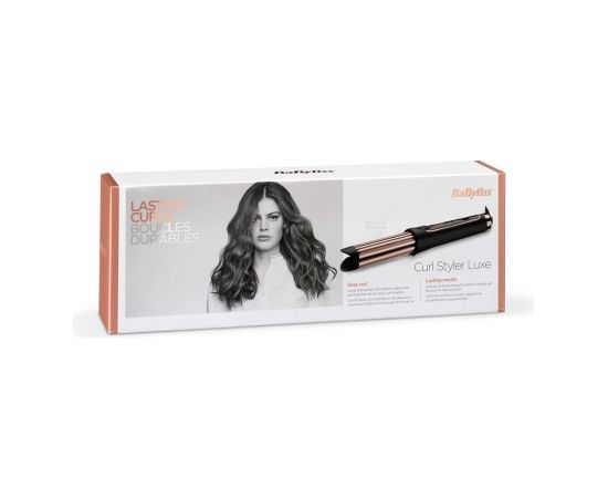 BaByliss C112E  Curl Styler Luxe Curling iron Warm Black, Rose Gold 32 W 98.4" (2.5 m)