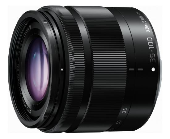 Panasonic Lumix G Vario 35-100мм f/4.0-5.6 ASPH MEGA O.I.S объектив, черный