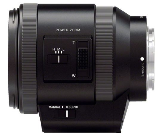 Sony E 18-200mm f/3.5-6.3 OSS Power Zoom objektīvs