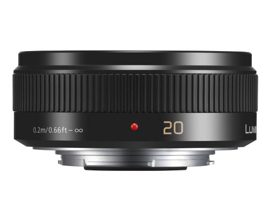 Panasonic Lumix G 20мм f/1.7 II ASPH объектив, черный