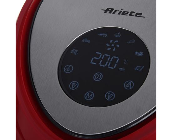 ARIETE 4618/01 Air Fryer XXL Hot air fryer 1800W 5,5 l Red