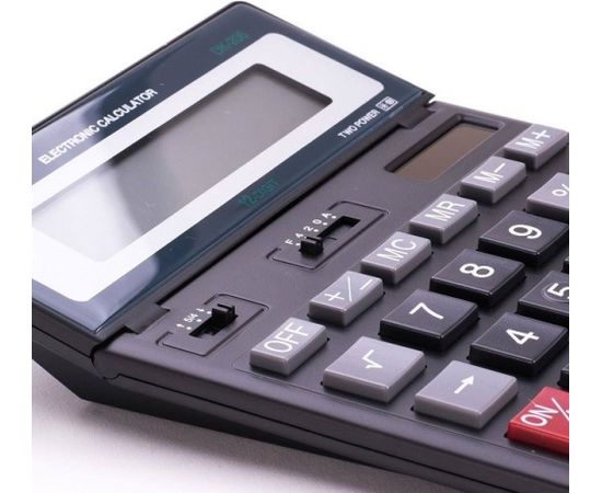 VECTOR CALCULATOR, OFFICE KAV DK-206 BLK, BLACK