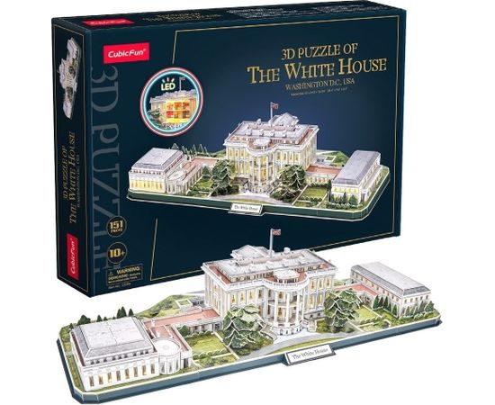 Cubic Fun 3D Puzzle Cubic Fun LED White House