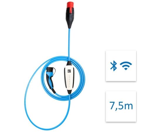 Dinitech NRGKICK 32A STANDARD WIFI&BLUETOOTH 7,5M Elektro Auto lādēšanas piederumi