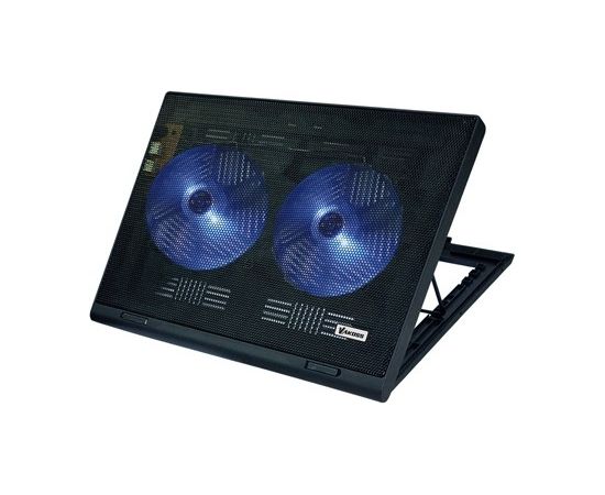 Vakoss LF-2463 notebook cooling pad 43.2 cm (17") Black