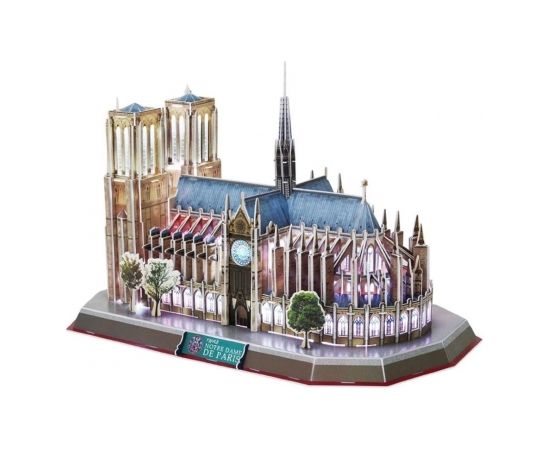 CUBIC FUN LED 306-20509 3D LED PUZZLE - NOTRE DAME