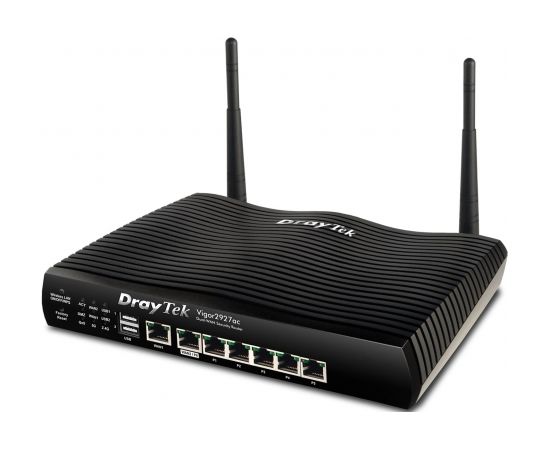 Dray Tek Draytek Vigor2927ac wireless router Gigabit Ethernet Dual-band (2.4 GHz / 5 GHz) 5G Black