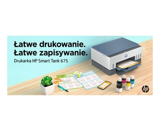 HP Smart Tank 675 Thermal inkjet A4 4800 x 1200 DPI 12 ppm Wi-Fi Струйные многофункциональные устройства 