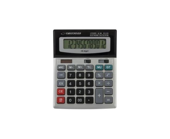 Esperanza ECL103 calculator Desktop Basic Black, Gray