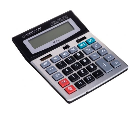 Esperanza ECL103 calculator Desktop Basic Black, Gray