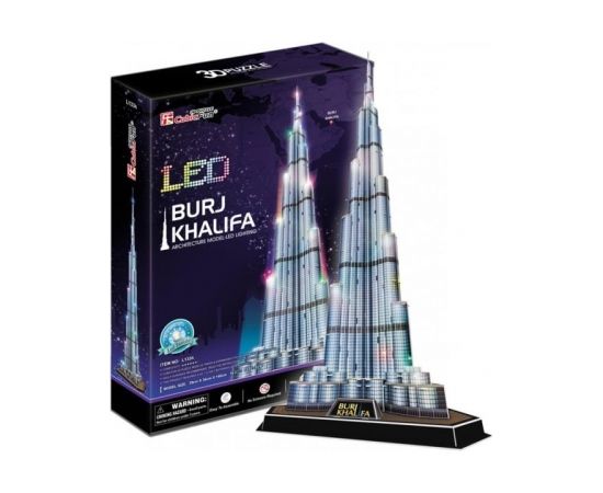 CUBIC FUN LED 306-20508 3D LED PUZZLE - BURJ KHALIFA