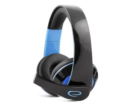 Esperanza EGH300B Headset Wired Head-band Gaming Black, Blue