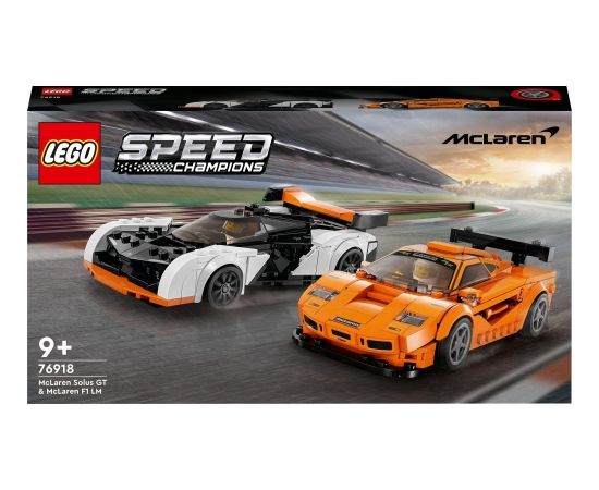 LEGO Speed Champions McLaren Solus GT i McLaren F1 LM (76918)