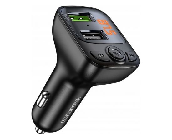 Автомобильный FM-передатчик Borofone BC41 USB | Micro SD | Bluetooth 5.0 | FLAC | QC 3.0A