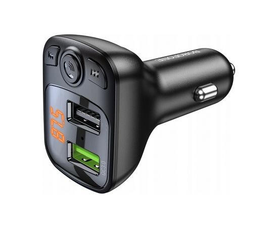 Автомобильный FM-передатчик Borofone BC41 USB | Micro SD | Bluetooth 5.0 | FLAC | QC 3.0A