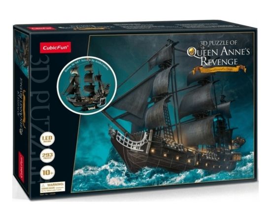 CUBIC FUN LED 306-20522 3D LED PUZZLE - QUEEN ANNE'S REVENGE