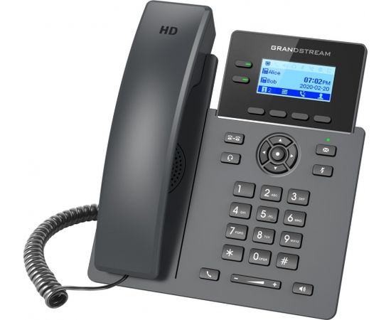 Grandstream Networks GRP2602 IP phone Black 2 lines LCD