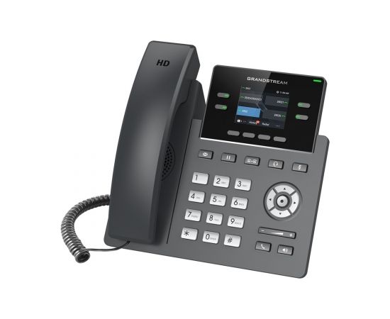 Grandstream Networks GRP2612P IP phone Black 2 lines TFT