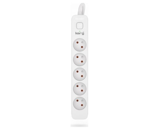 Hsk Data Kerg M02405 5 Earthed sockets  - 10m power strip with 3x1,5mm2 cable, 16A