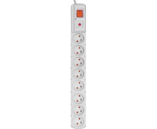HSK DATA Acar S8 1.5m power extension 8 AC outlet(s) Indoor/Outdoor Grey