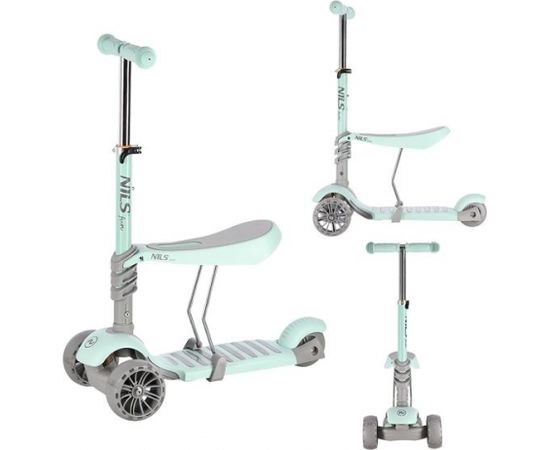 HLB808 Mint Skrejritenis NILS FUN Skrejriteņi bērniem