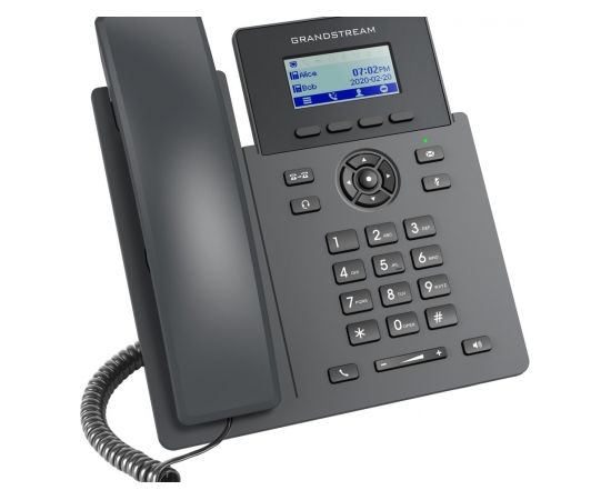 Grandstream Networks GRP2601P IP phone Black 2 lines LCD